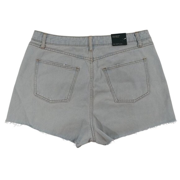 Wild Fable Women's Light Wash Denim Short Shorts Size 14, NWT. - Picture 2 of 9